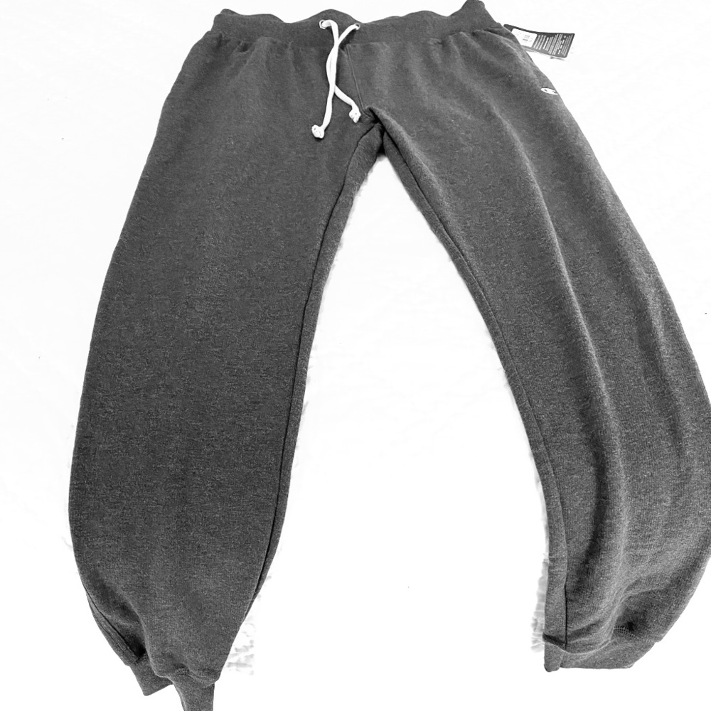 Champion black charcoal sweatpants joggers NWT